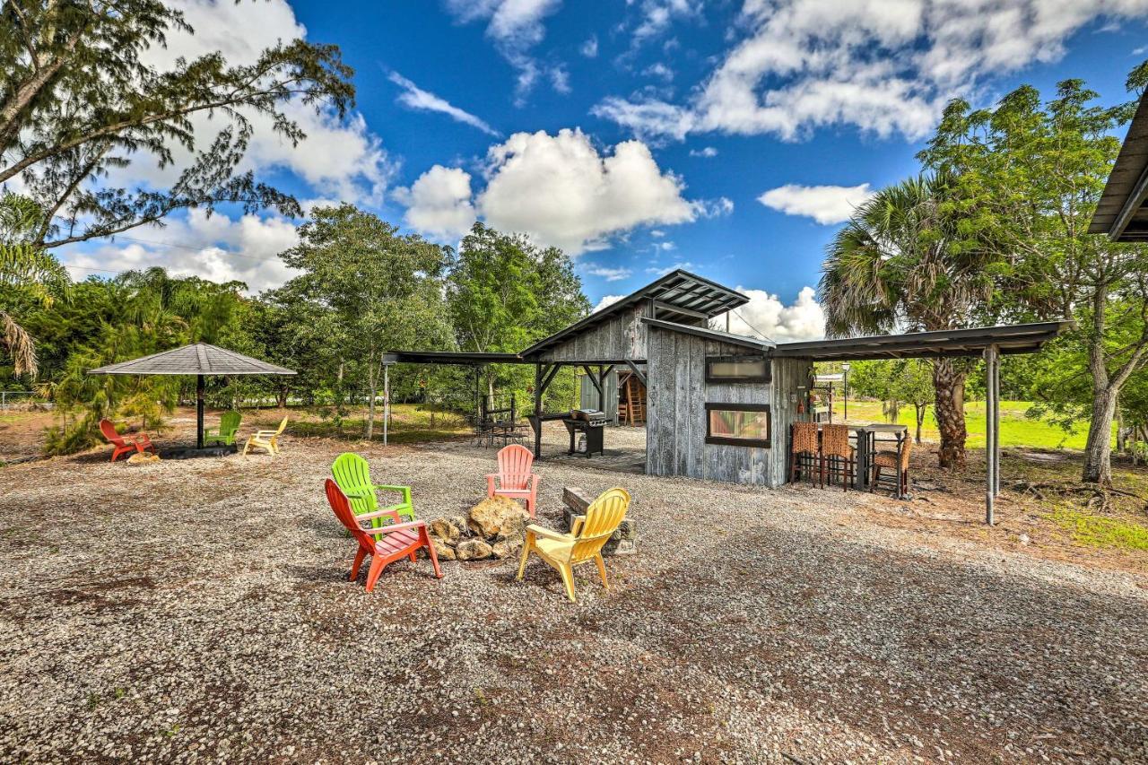 Authentic Clewiston Home With Outdoor Game Room Экстерьер фото
