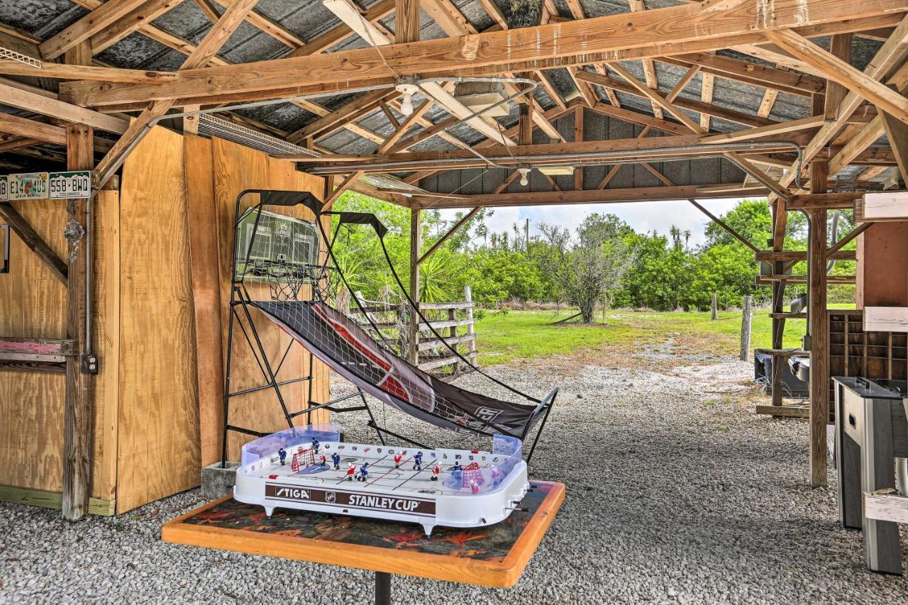 Authentic Clewiston Home With Outdoor Game Room Экстерьер фото