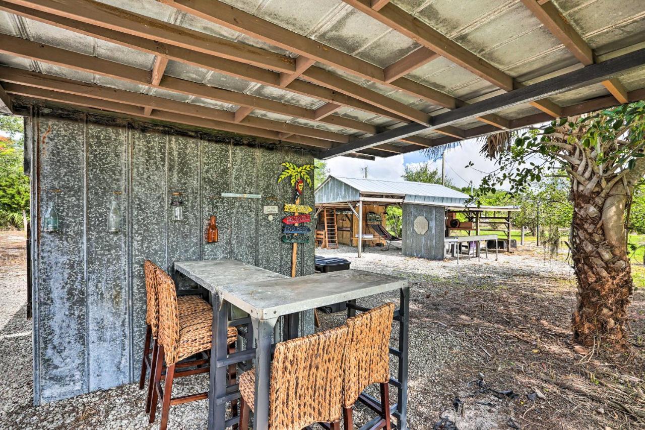 Authentic Clewiston Home With Outdoor Game Room Экстерьер фото